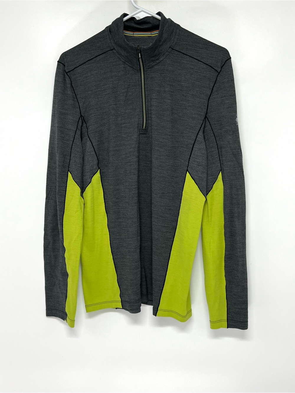 Smartwool men’s medium 1/4 zip top